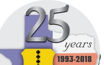 17th Training Wing 25th Anniversary Logo