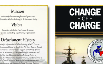 Goodfellow Navy Detachment Change of Charge Program Cover