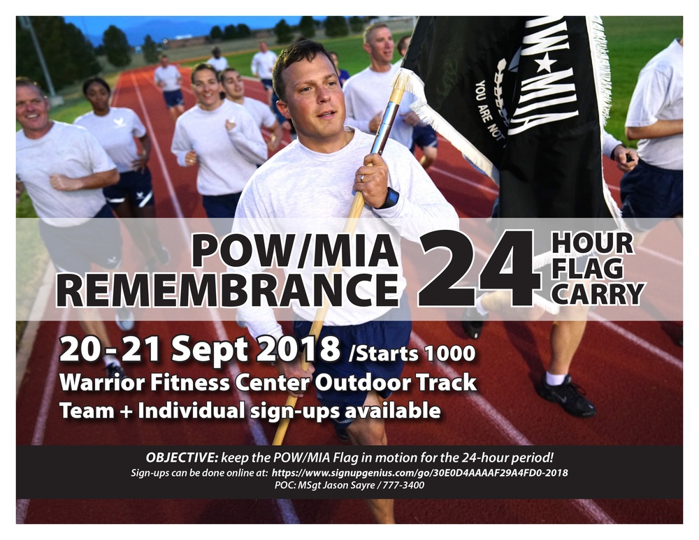 POW/MIA 24 Hour Remembrance Run