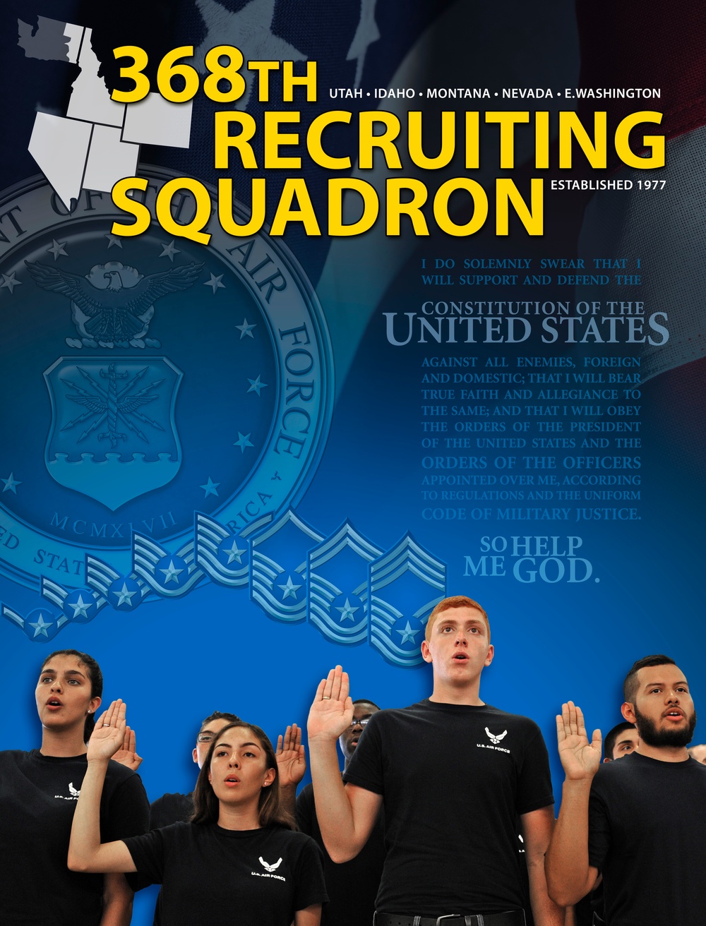 368th Recruiting Squadron Display