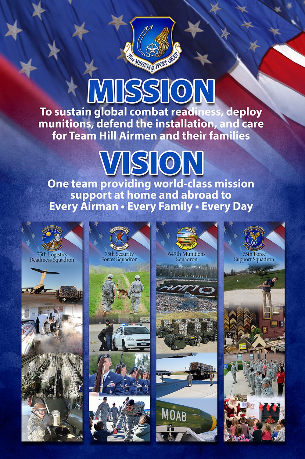 75 MDG Mission and Vision Poster