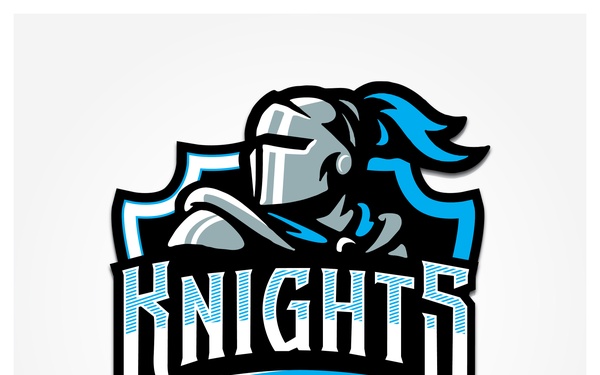 21st Space Wing Knights Soccer Club Logo - 300 DPI
