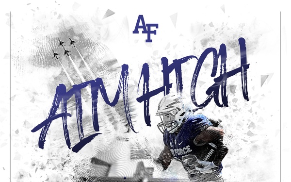 2018 U.S. Air Force Academy Football Motivational Poster - 300 DPI