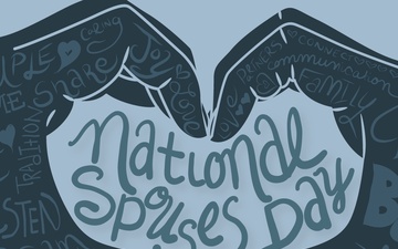 National Spouses Day Social Media Graphic for Twitter