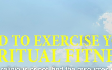 Spiritual Fitness Graphic