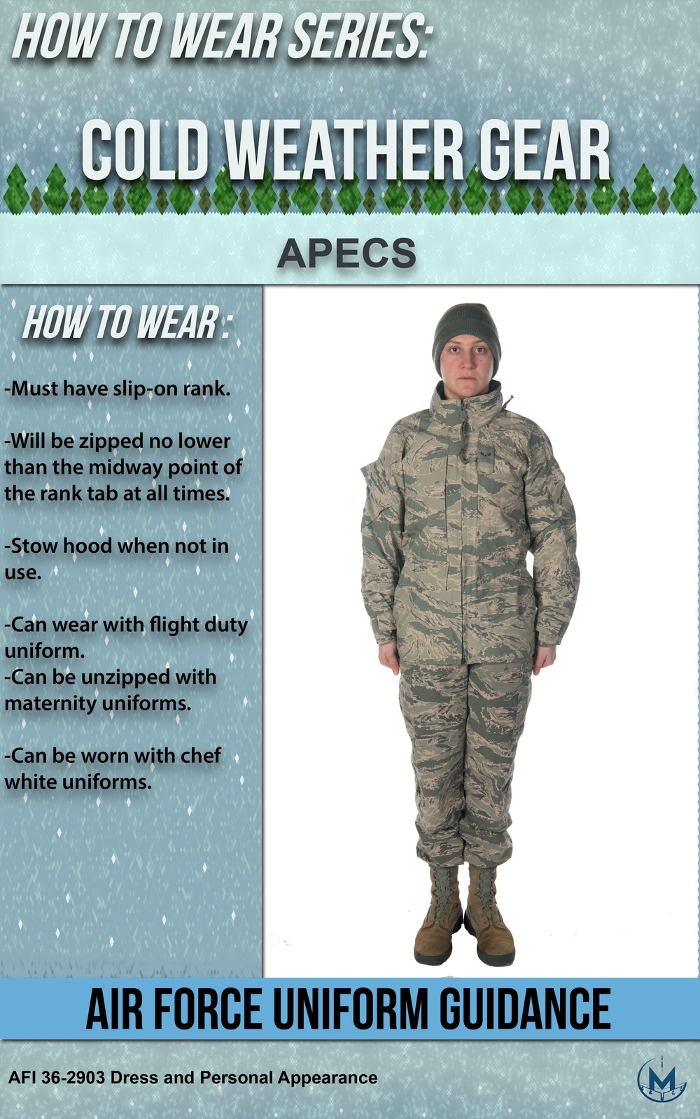 How to wear Cold Weather Gear
