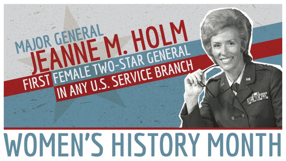 Women's History Month - Major General Jeanne M. Holm