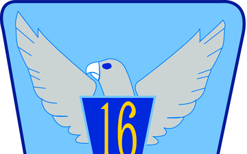 USAFA Cadet Squadron 16 Patch