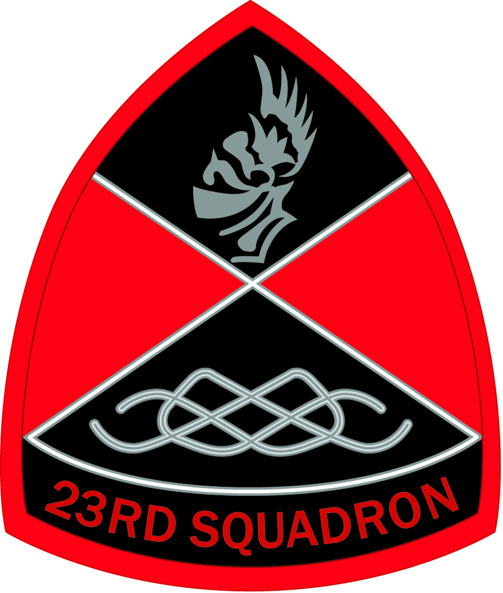 USAFA Squadron patch for Cadet Squadron 23