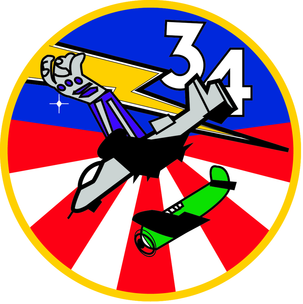 USAFA Cadet Squadron Patch for Squadron 34