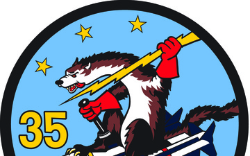 USAFA Cadet Squadron Patch for Squadron 35