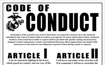 USMC Code of Conduct