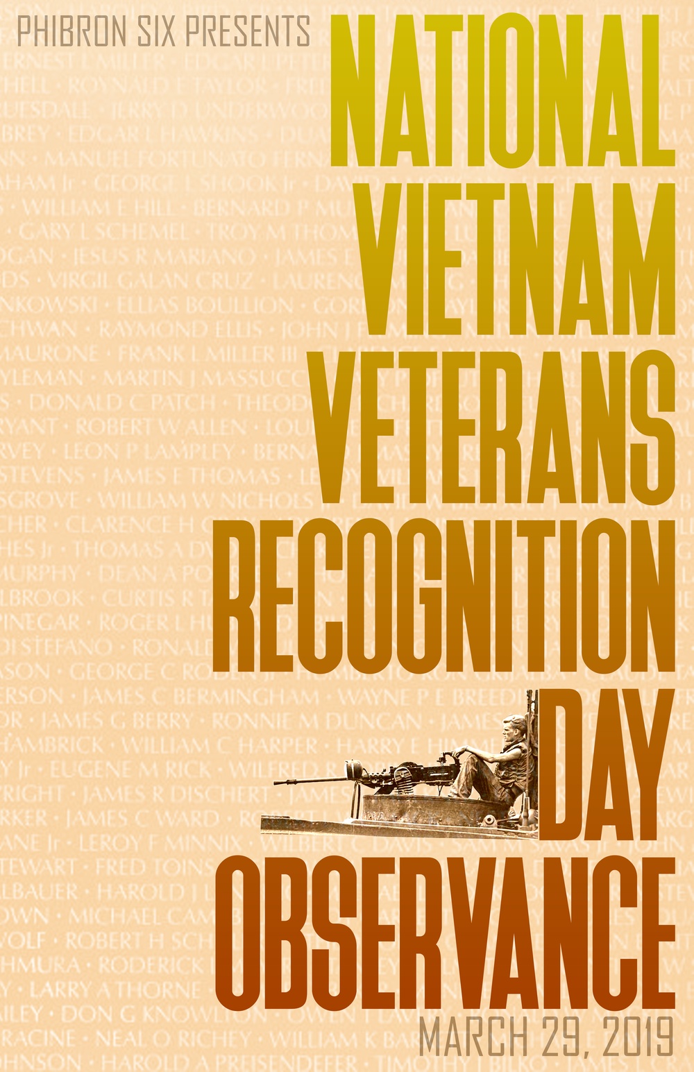 National Vietnam Veterans Recognition Day Observance Poster