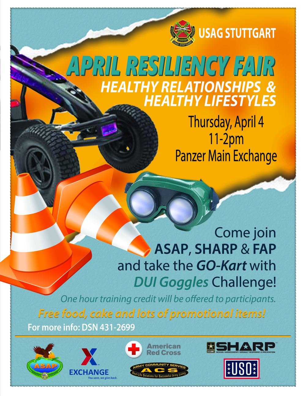 April Resiliency Fair flyer