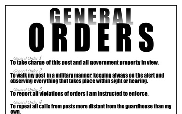 USMC General Orders