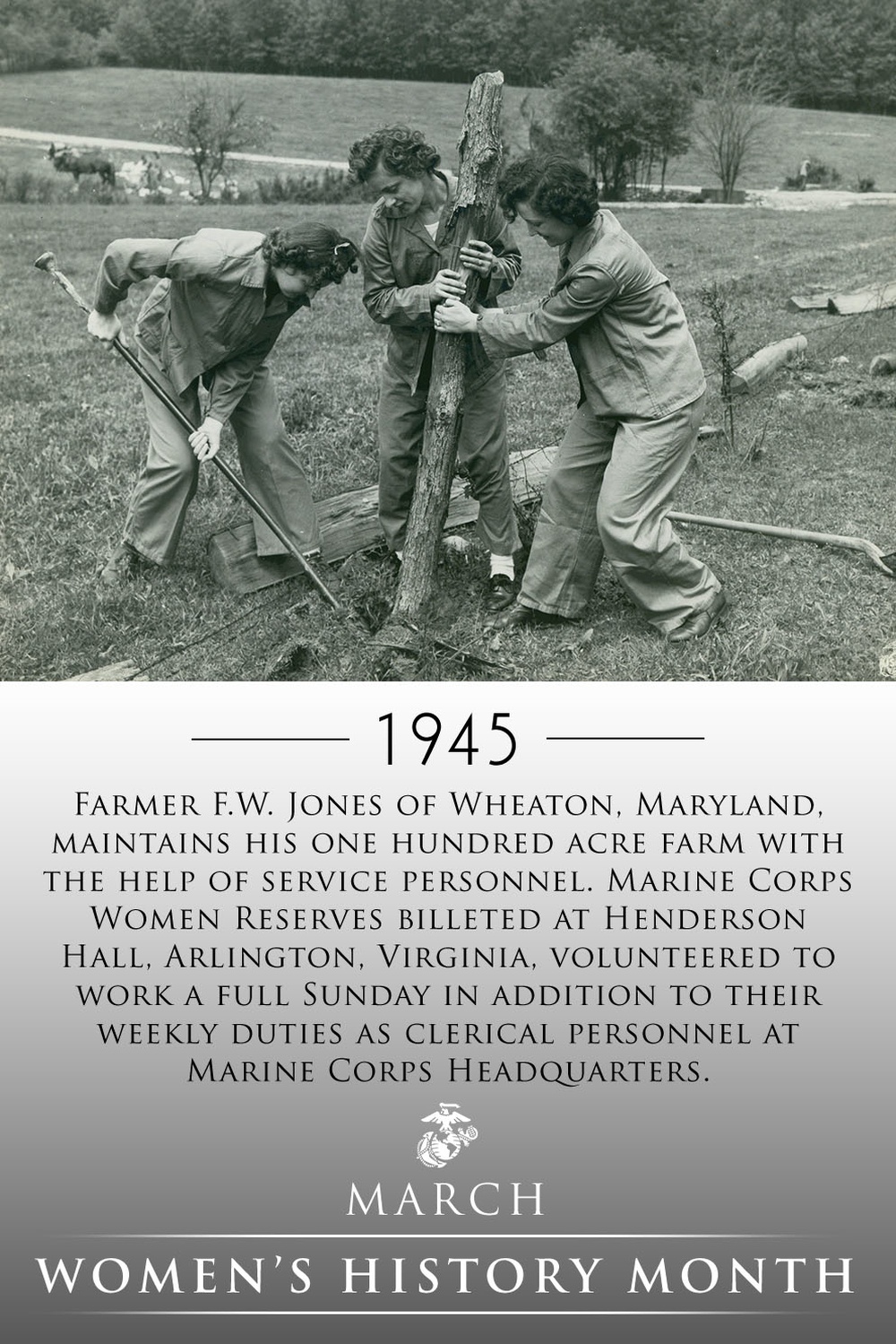 Women&amp;#39;s History Month - Farmerettes