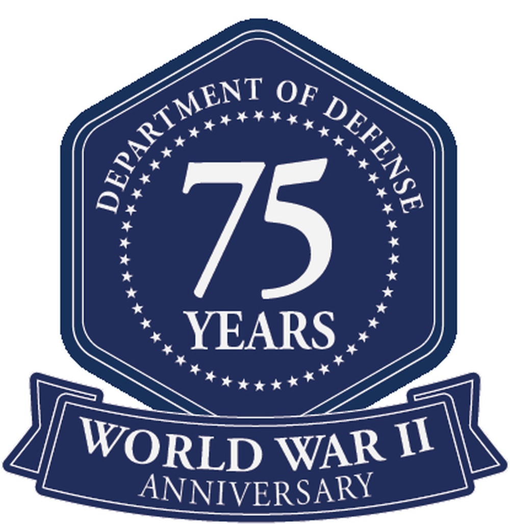 WWII logo graphic (blue)