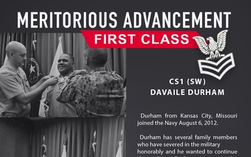 CS2 Davaile Durham Meritoriously Advanced