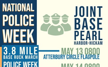 National Police Week Events - Joint Base Pearl Harbor-Hickam