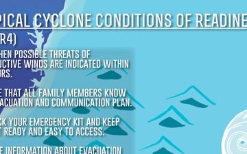 Tropical Cyclone Condition of Readiness 4 (TCCOR4)