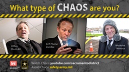 What type of chaos are you? Poster
