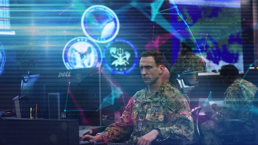 U.S. Fleet Cyber Command Watch Floor