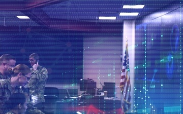 U.S. Fleet Cyber Command Watch Floor