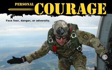 Army Values -  Personal Courage