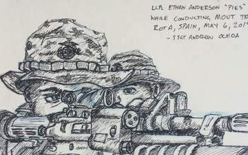 22nd MEU Combat Art Series, #3