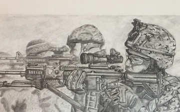 22nd MEU Combat Art Series, #4