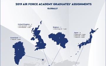 USAFA Graduation Map