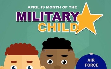 Month of the Military Child poster