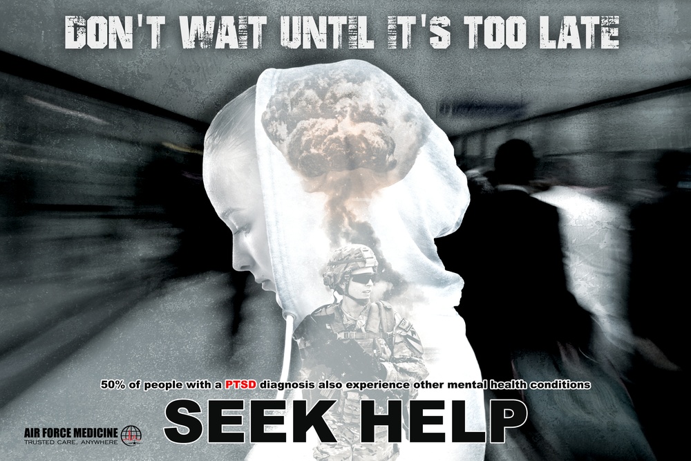 PTSD Awareness Month illustration