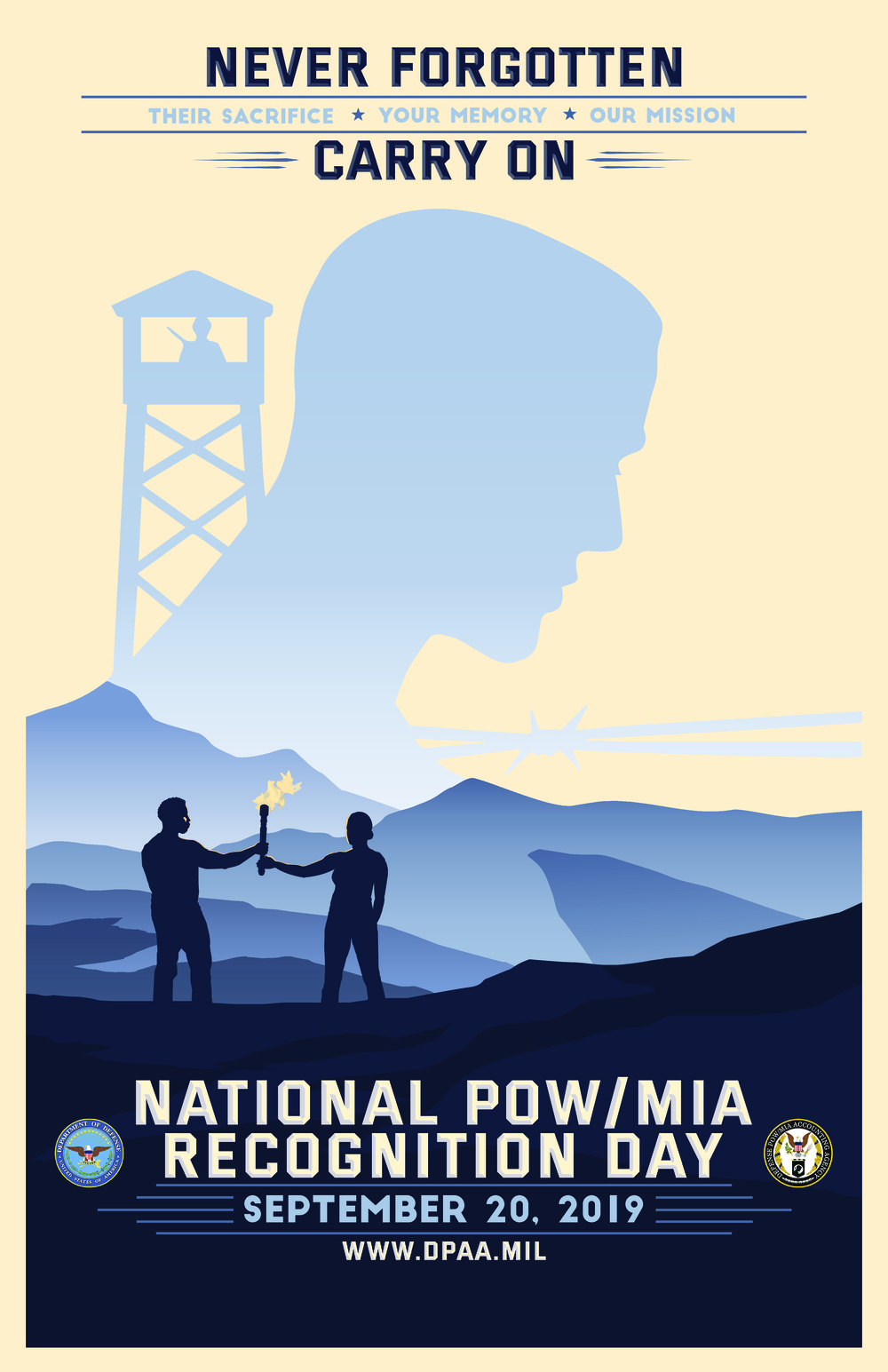 2019 POW/MIA Recognition Day Poster