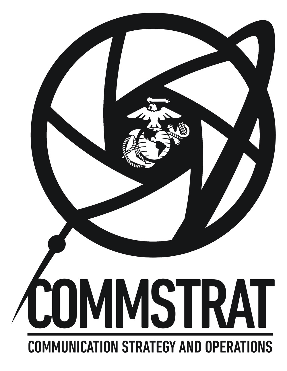 COMMSTRAT Logo 2019 (Black and White)