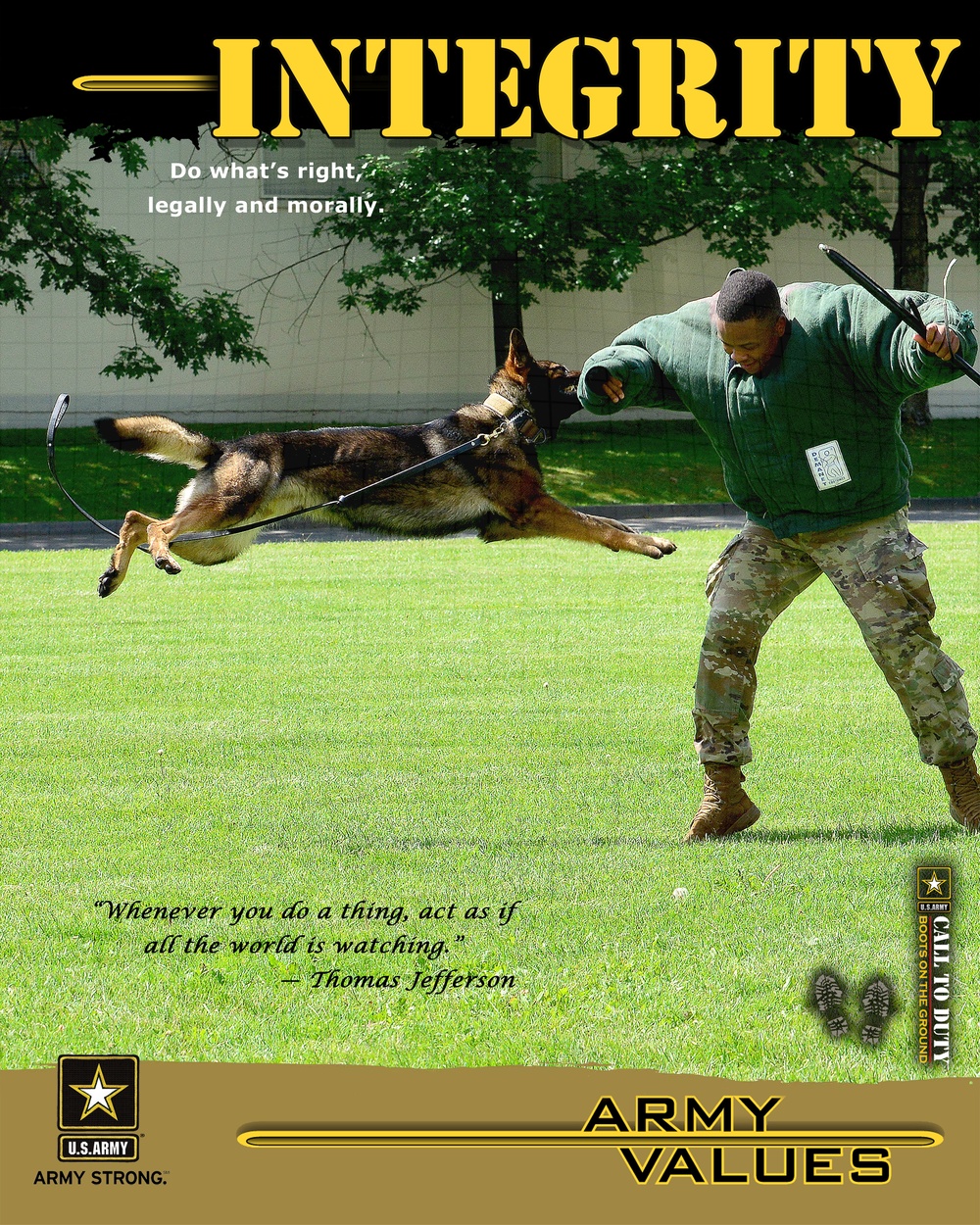 Army values - Integrity