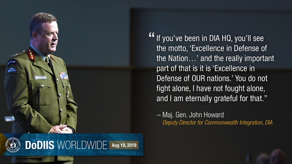 Defense Intelligence Agency highlights intelligence integration at DoDIIS Worldwide Conference
