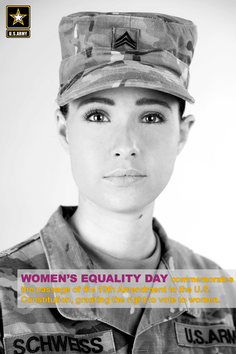 SGT Schweiss Women’s Equality Day