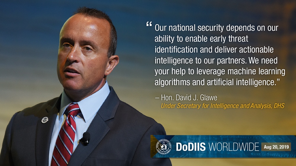 Department of Homeland Security chief intelligence officer gives support update at DoDIIS Worldwide Conference