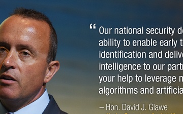 Department of Homeland Security chief intelligence officer gives support update at DoDIIS Worldwide Conference