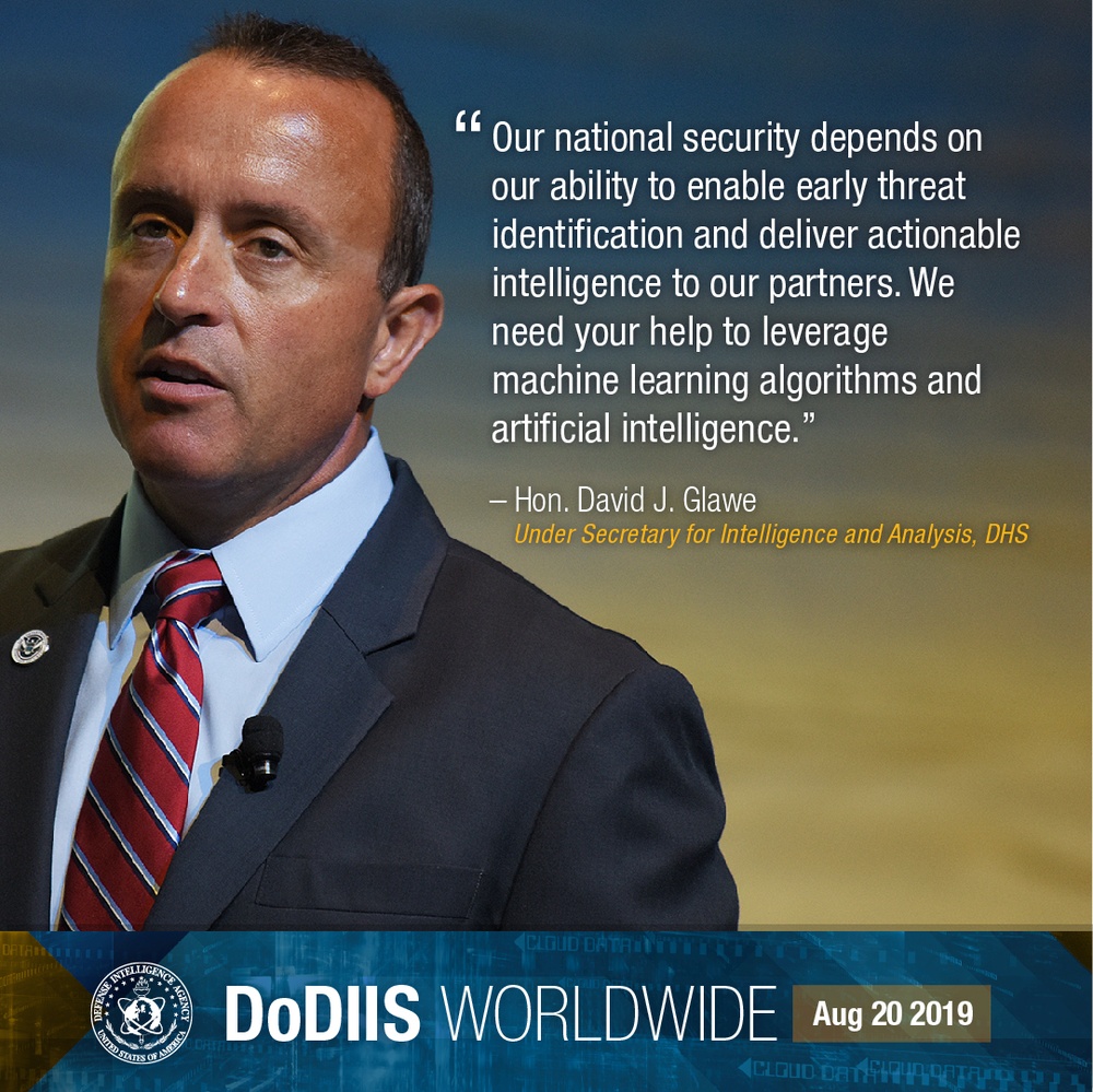 Department of Homeland Security chief intelligence officer gives support update at DoDIIS Worldwide Conference