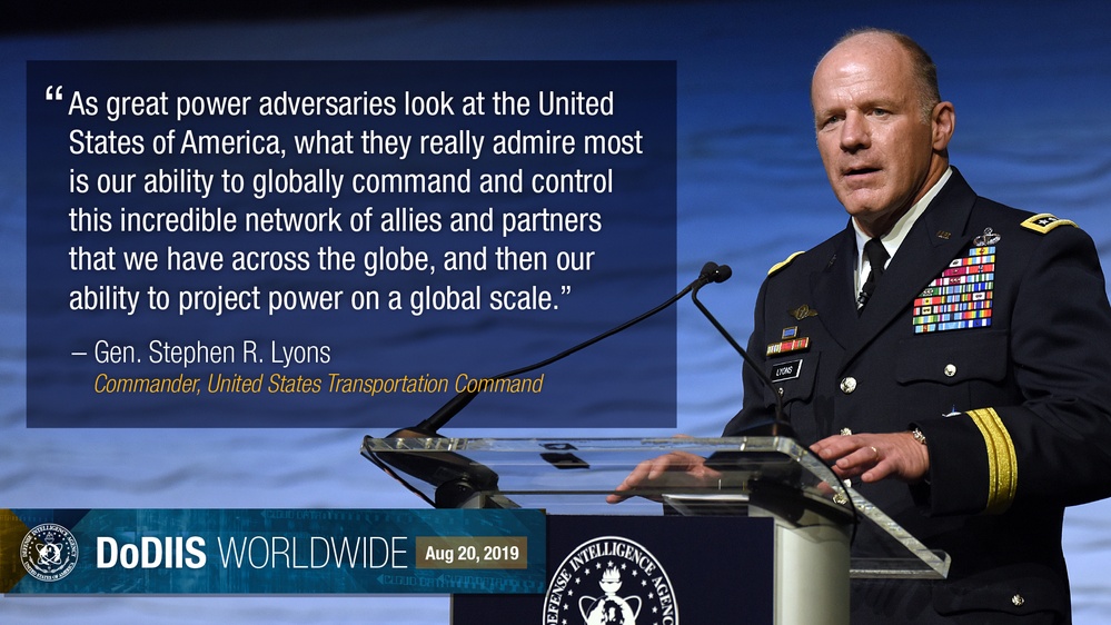 U.S. Transportation Command highlights global posture using data at DoDIIS Worldwide Conference