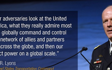 U.S. Transportation Command highlights global posture using data at DoDIIS Worldwide Conference