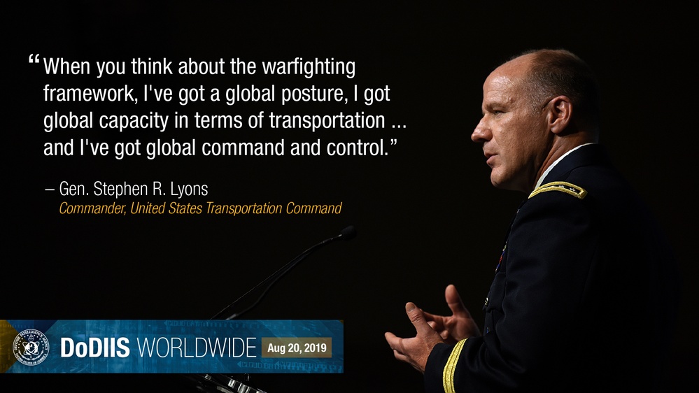 U.S. Transportation Command highlights global posture using data at DoDIIS Worldwide Conference