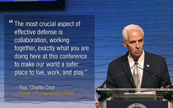 Congressman promotes collaboration at DoDIIS Worldwide Conference (Instagram)