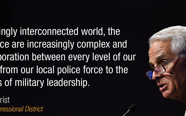 Congressman promotes collaboration at DoDIIS Worldwide Conference