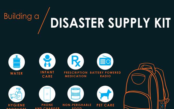 Disaster Supply Kit Infographic