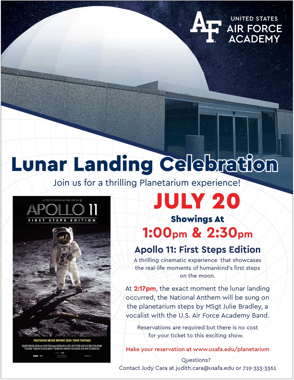 Lunar Landing Celebration Poster