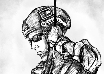 Eager Lion 19: Jordan Armed Forces soldier rappels