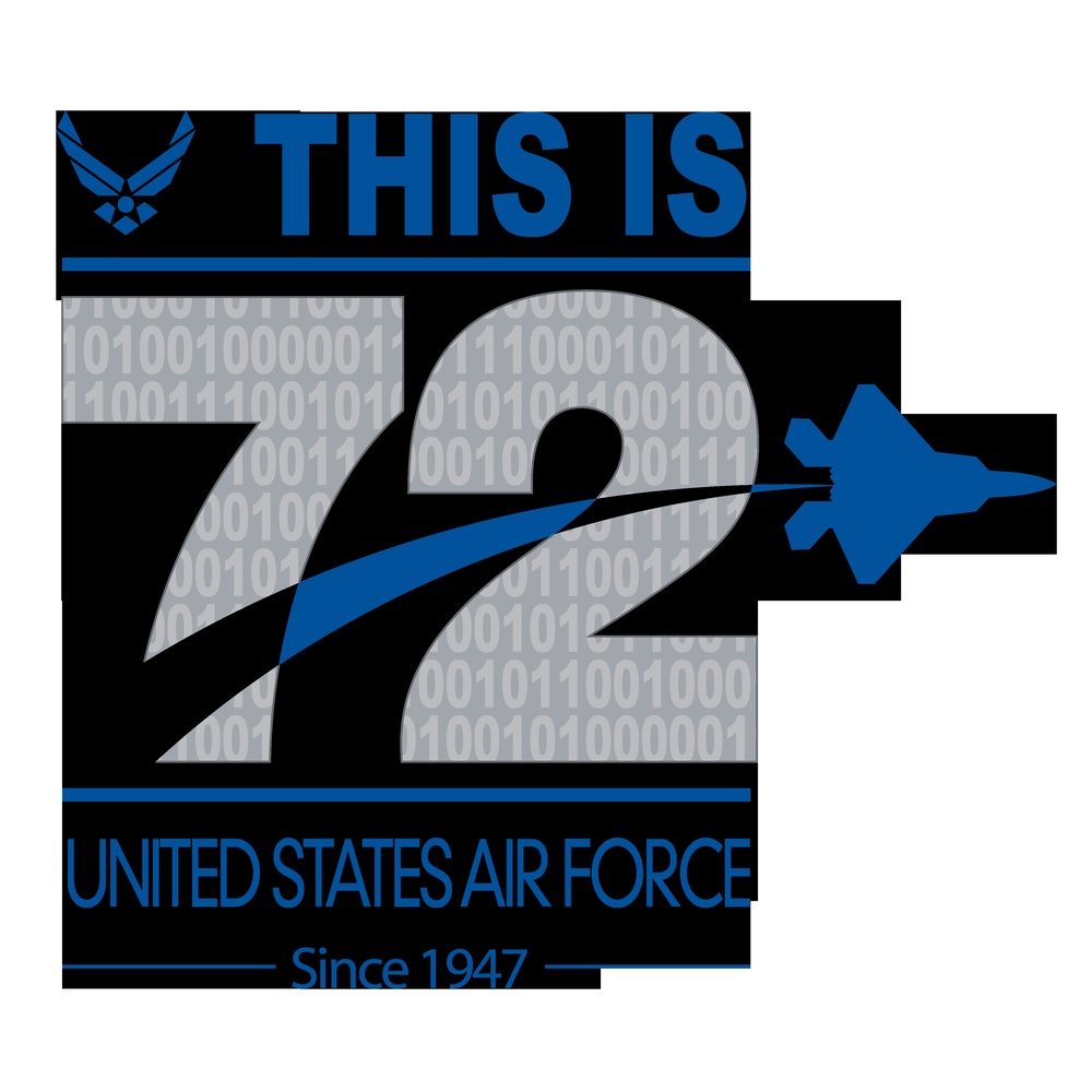 72nd Air Force Birthday Logo